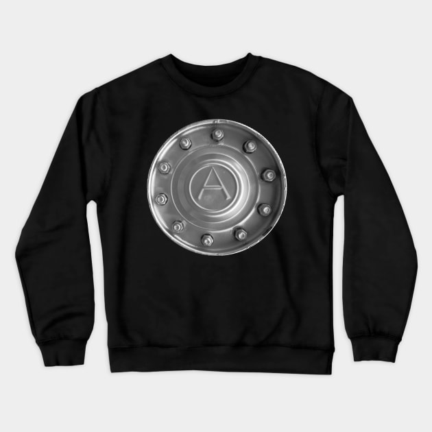 Atkinson vintage lorry wheel logo Crewneck Sweatshirt by soitwouldseem